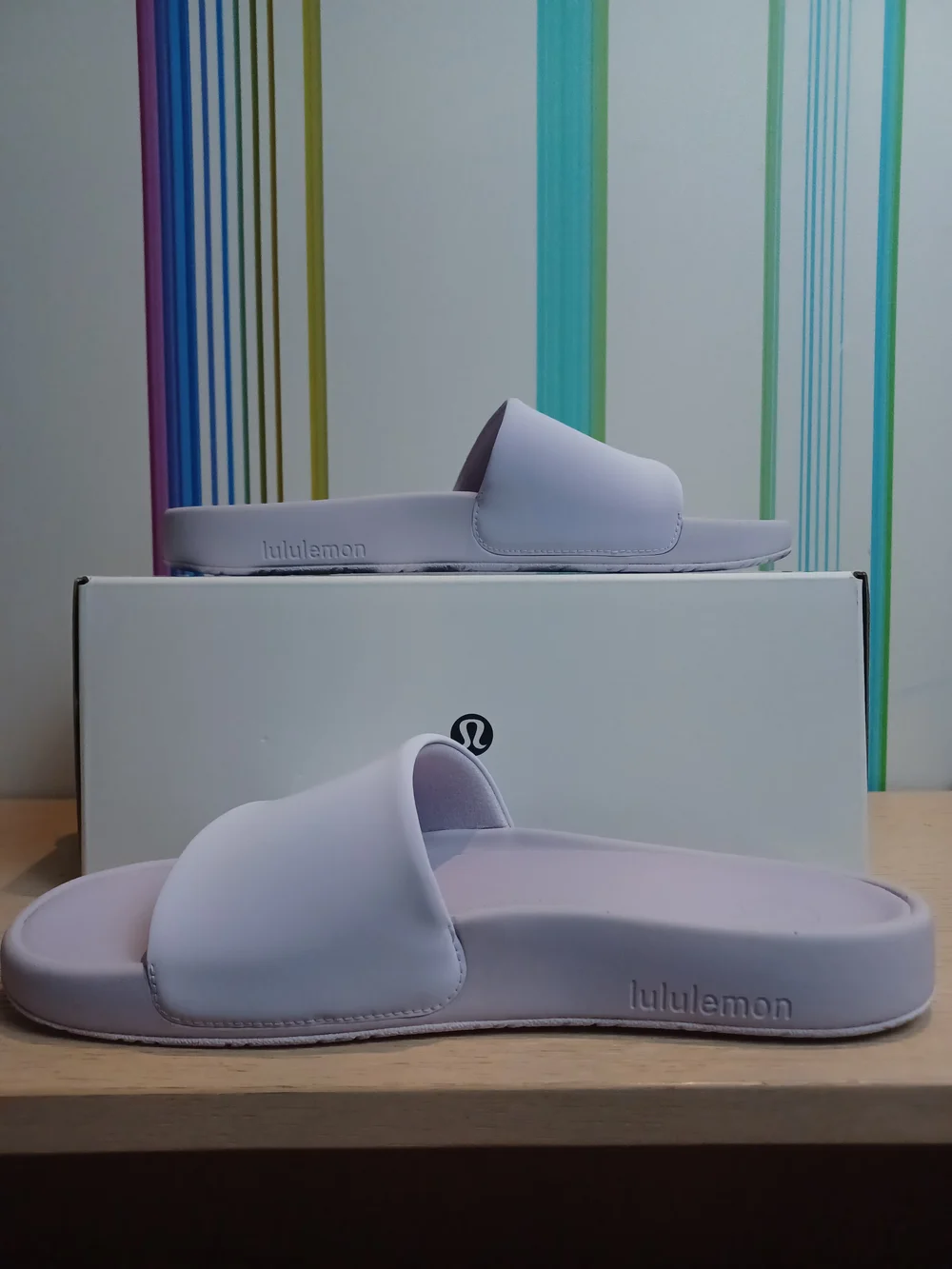 Luluemon Women's Restfeel Slide in BSFL/BSFL